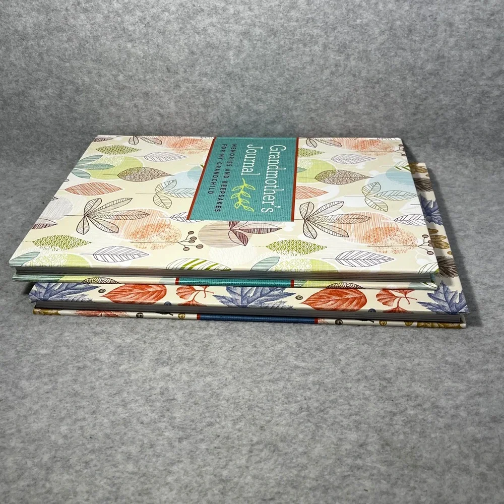 Grandparent Journal Set Memories Keepsake Life History Family Tree Genealogy New